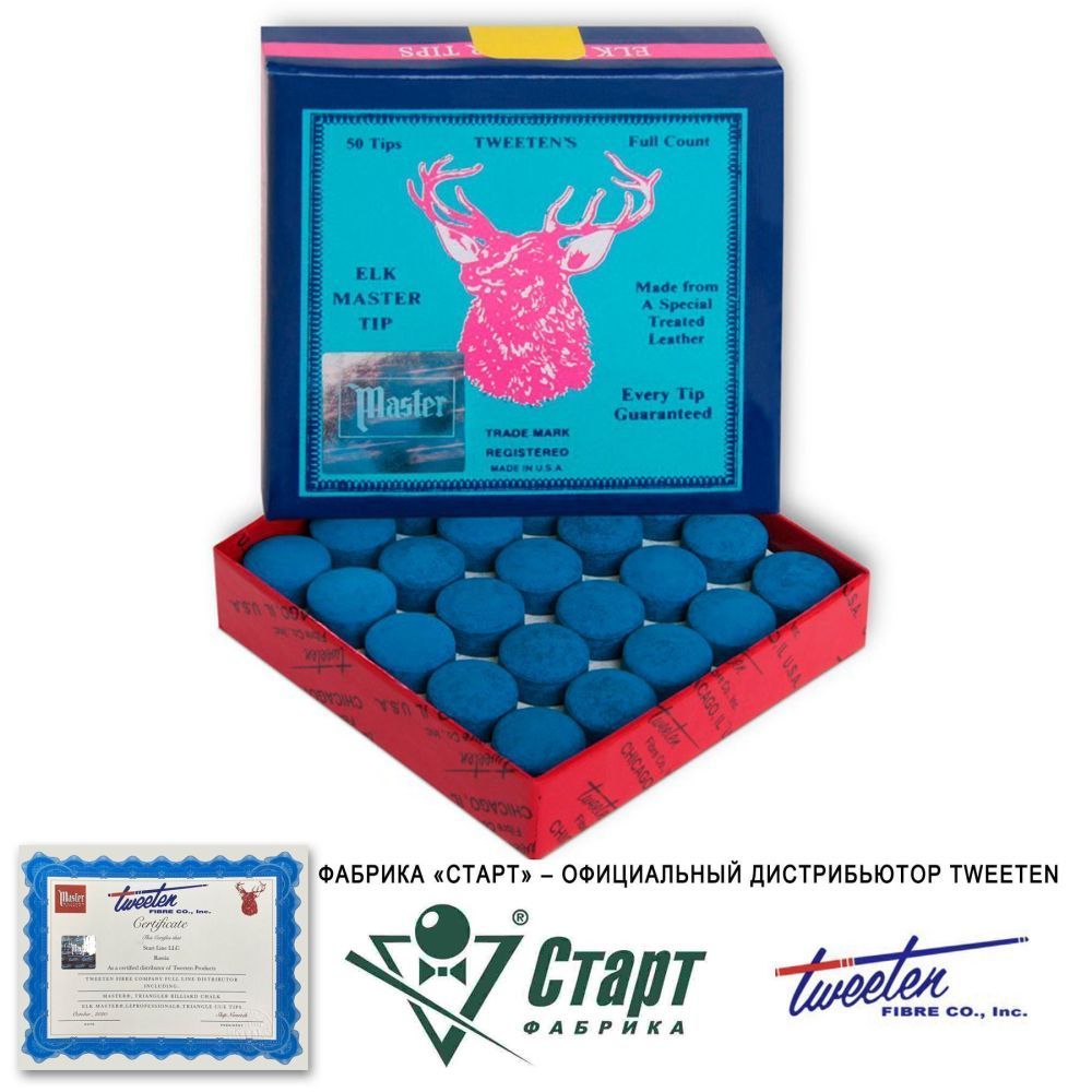 Наклейка Tweeten ELK Master 13 мм (50 шт)