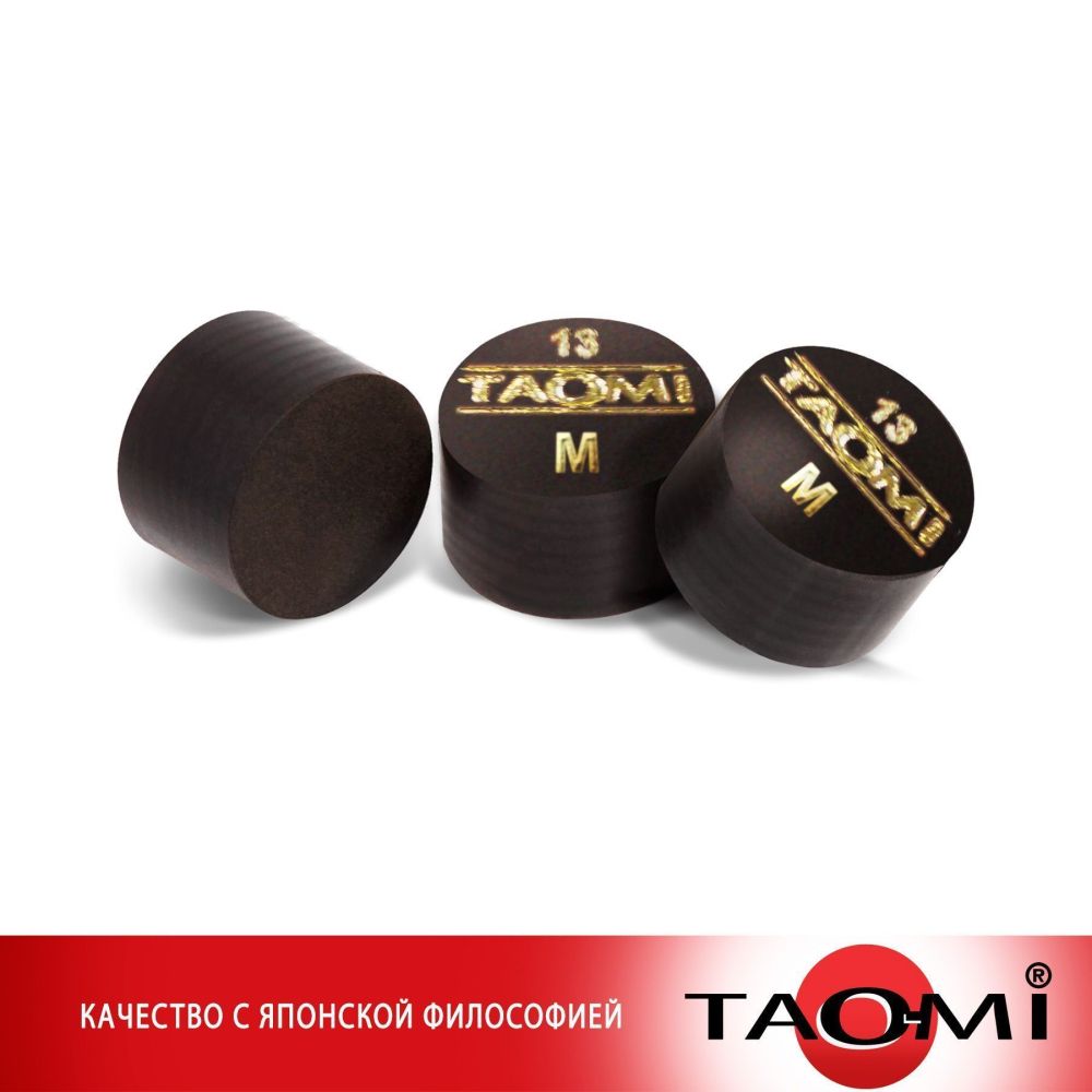 Шоубокс TAO-MI Наклейка для кия TAO-MI 13 мм, Medium без фибры (30 шт)